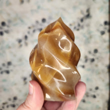 Load image into Gallery viewer, Chocolate Calcite Flame
