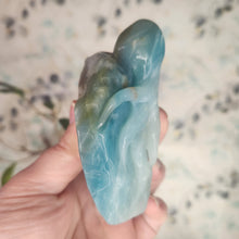 Load image into Gallery viewer, Hand Carved Amazonite Octopus
