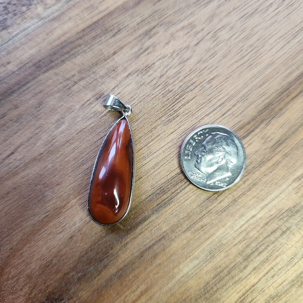 Warring State Agate Pendant